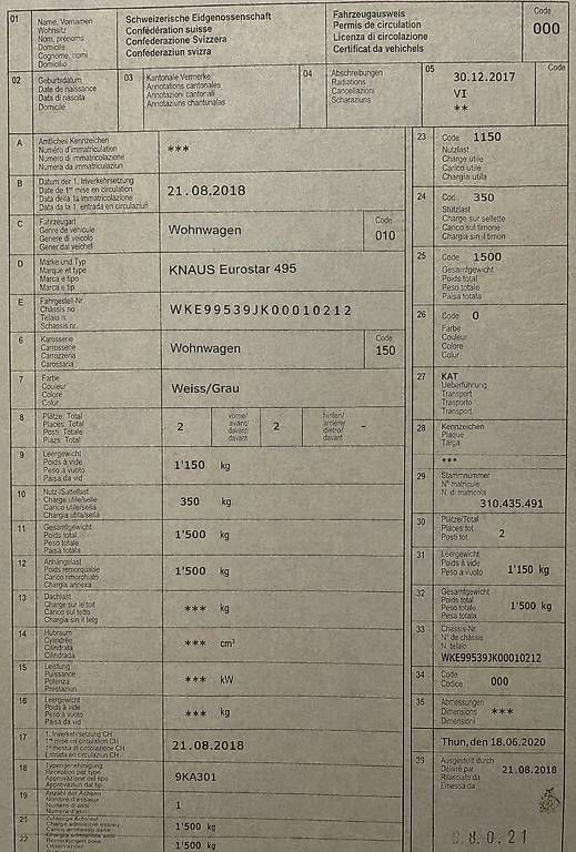 Véhicules de camping: Wohnwagen – D'occasion à Gerlafingen par Fillo1985 4