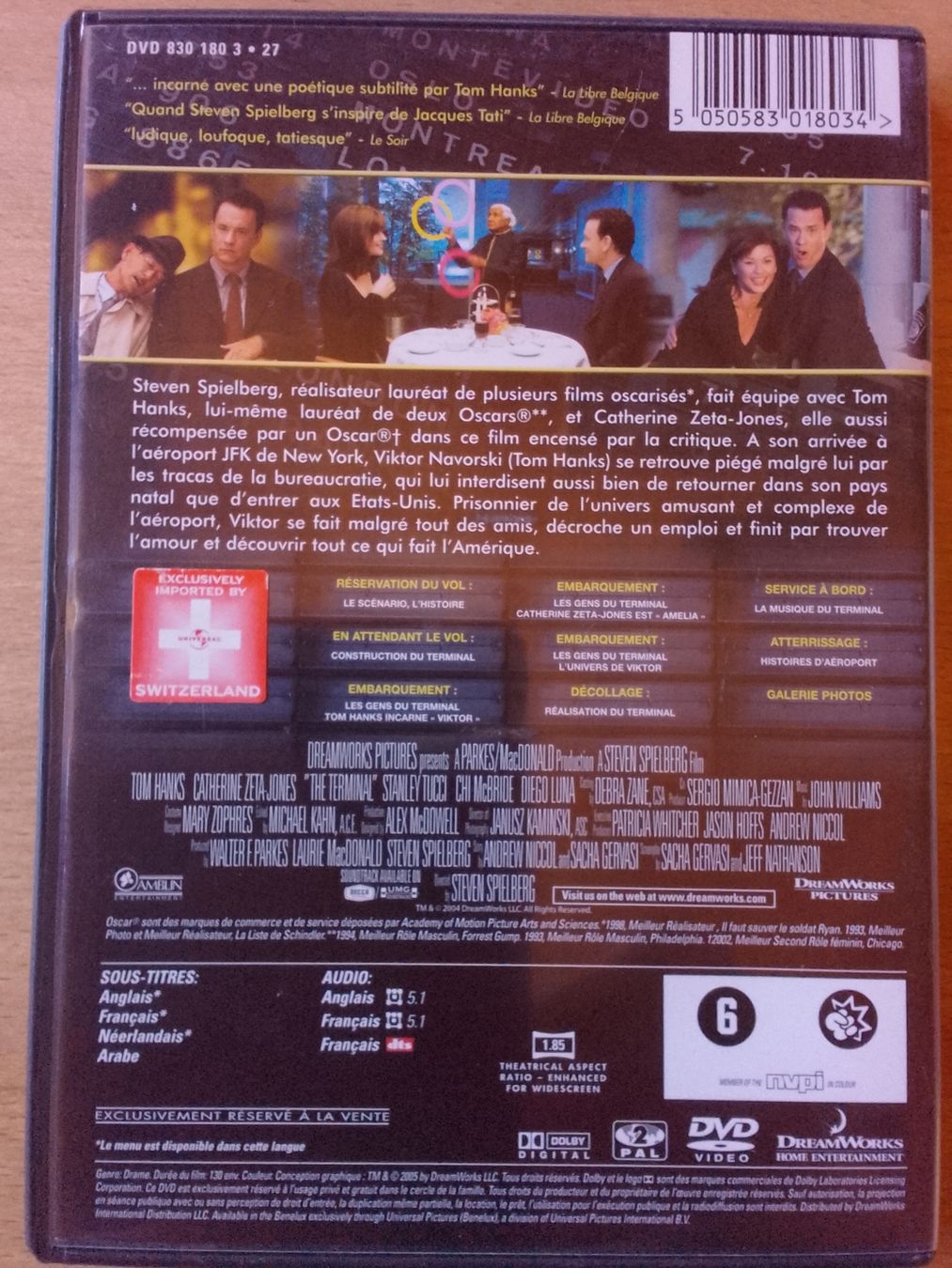 Alle DVDs: Le Terminal DVD Edition Spéciale 2 Discs – Gebraucht aus Nods von Tiberias 1