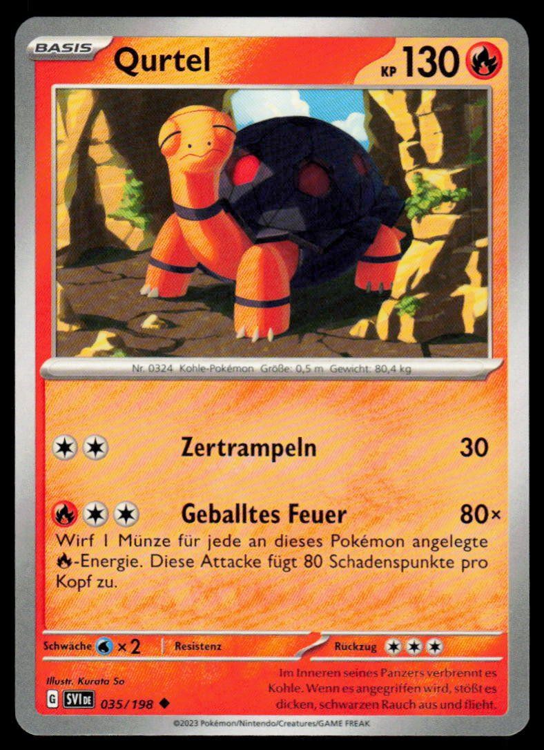 Pokémon Carte collezionabili: Pokemon Qurtel 035/198 – Usato da Herisau venduto da Pokemon2025