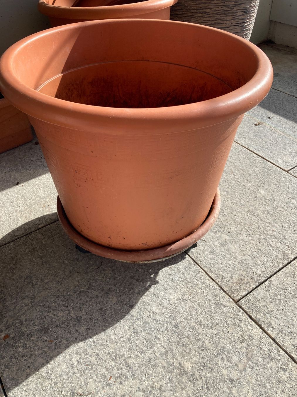 Vasi per fiori: Grosses Pflanzentopfset Kunststoff – Usato da Schlierbach venduto da Tinawind35