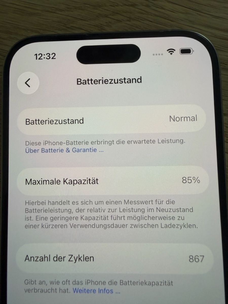 Apple Telefoni cellulari / Smartphones: iPhone 15 Pro 128GB Titan Natur – Usato da Triesen venduto da zam23 5