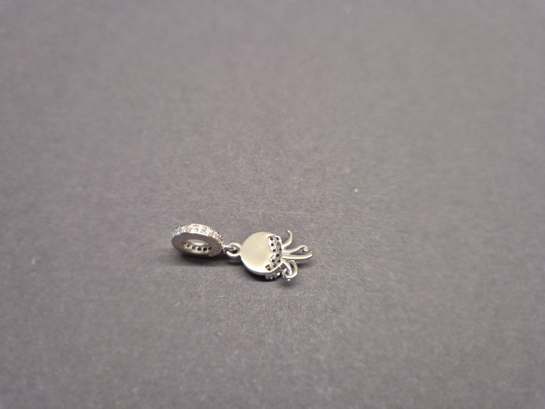 Anhänger: Silber Charm Qualle blau +Garantie – Neu (gemäss Beschreibung) aus Rotkreuz von Carbone_Bijou-Shop 3