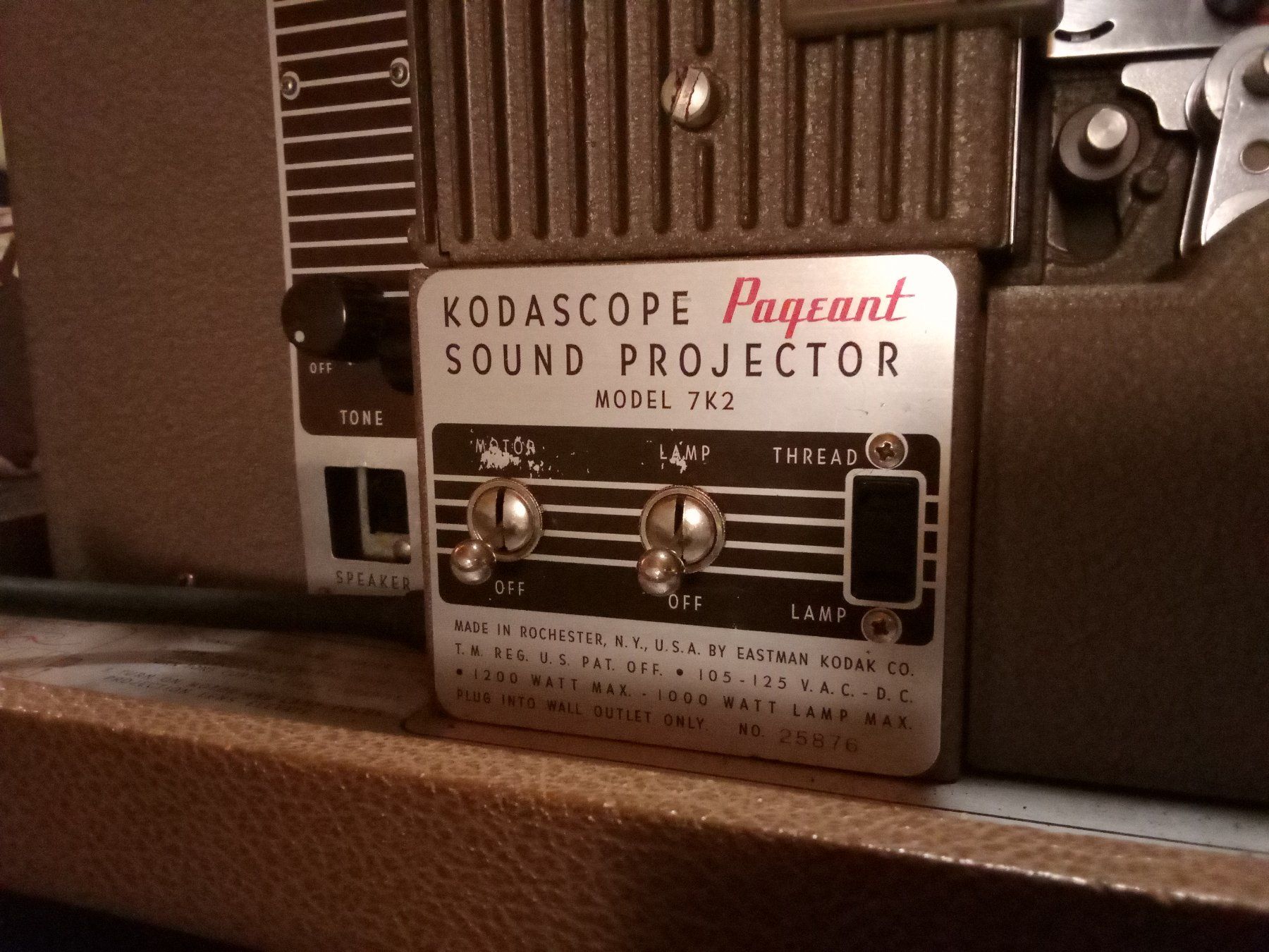 Kodak Proiettori: Kodascope Pageant Sound Projecteur – Usato da Perrefitte venduto da 36B 1