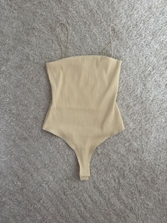 H&M Body, buttergelb Grösse S