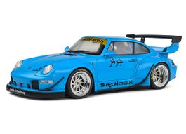 Porsche 911 RWB Bodykit Shingen 2018 blau 1/18 NEU/OVP