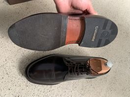 Church‘s Derby Schuhe 42 UK 8 braun ebony