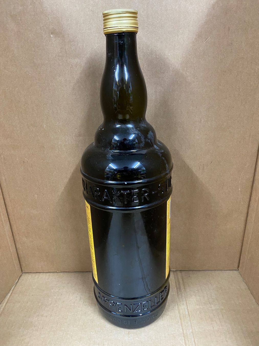 Sonstiges Geschirr & Gläser: Appenzeller Flasche leer gross 400cl – Gebraucht aus Eschlikon TG von ArtRec 1