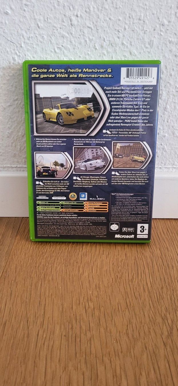 Microsoft Giochi: Xbox - Project Gotham Racing 2 – Usato da Münsingen venduto da DigitaleSpielecke 1