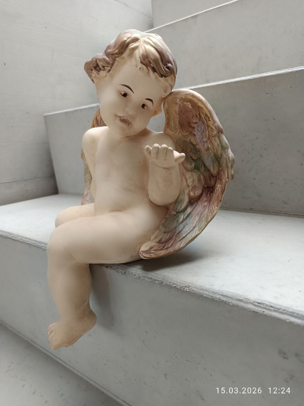 Statuette: Engel Figur Skulptur – Usato da Bergdietikon venduto da Riviera83 1