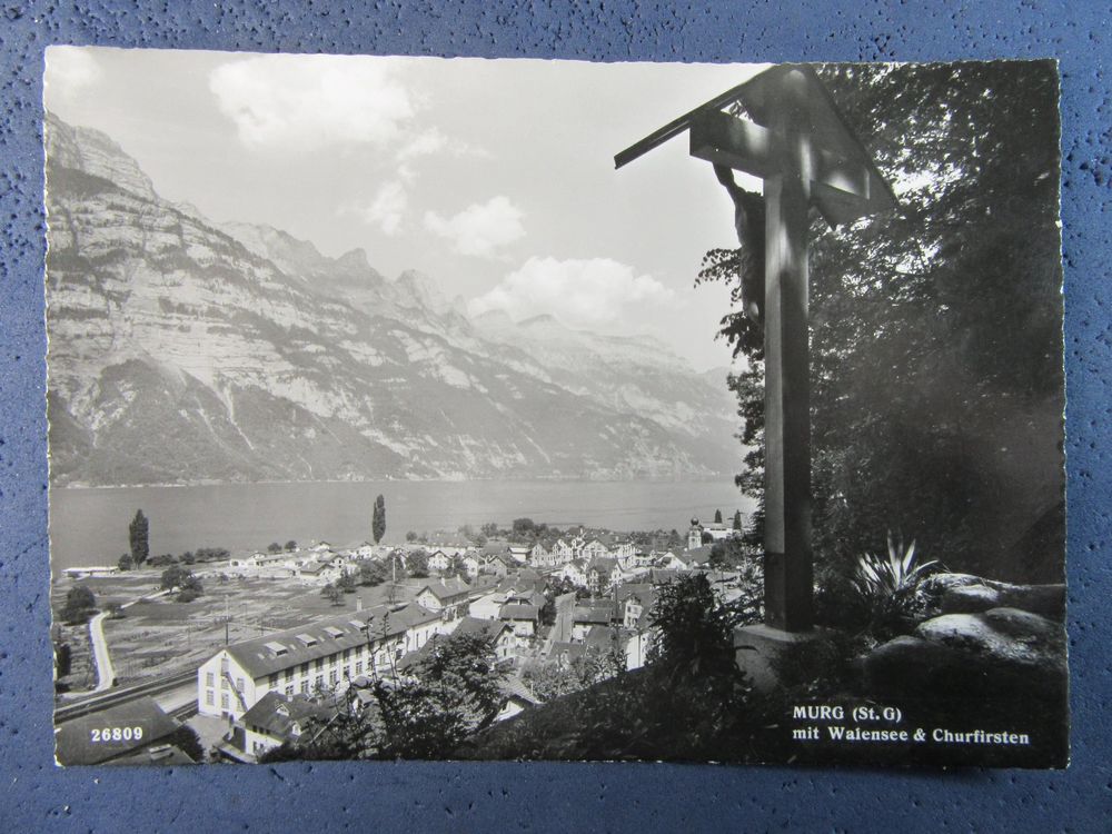 Ak Sg Murg Am Walensee 1958 Kaufen Auf Ricardo