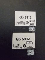 Beschriftung LGB RhB Gb 5912