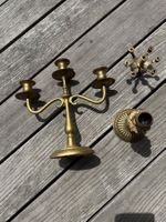 Kerzenständer  Messing 3 Stk vintage