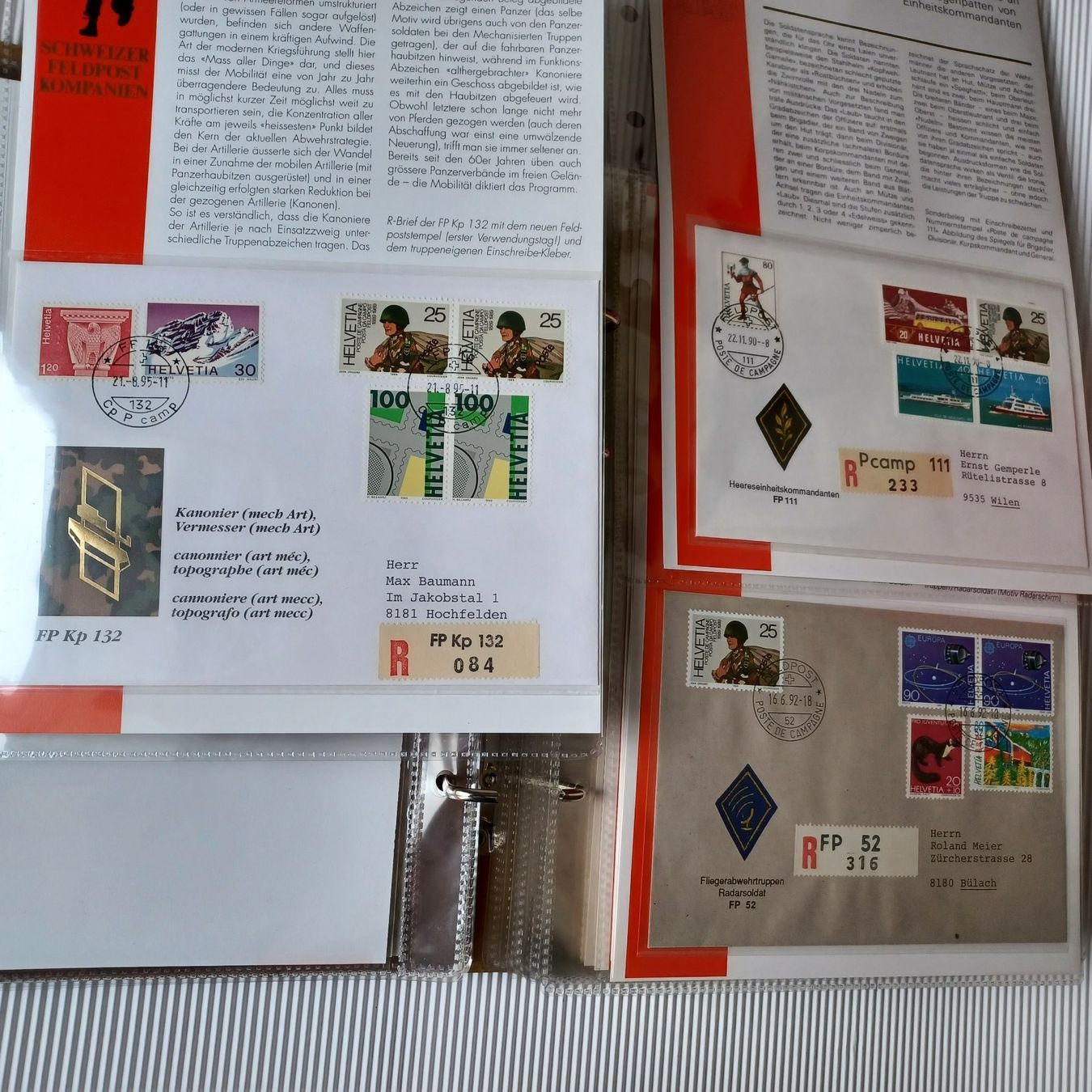 Tutti i francobolli: FELDPOST. Sachbuch Schweiz. Briefe, Briefmarken, Stempel – Nuovo (secondo la descrizione) da Zürich venduto da Bellabo 2