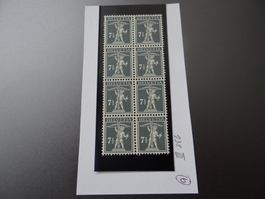 Tellknabe Nr. 138III 8er Block (6x postfrisch**) ab CHF 15.-