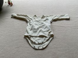 Wolle-Seide Body Gr. 50 Newborn 