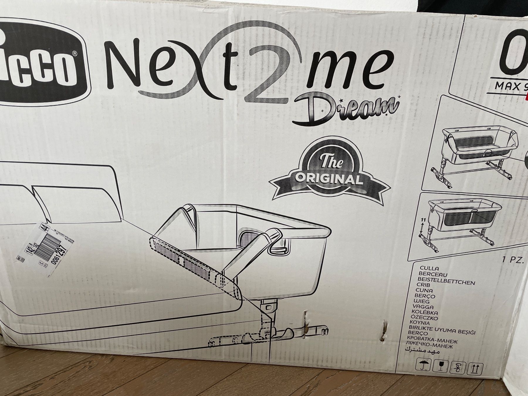 Chicco Wiegen & Stubenwagen: Chicco Next2Me Dream Crib with original packaging – Gebraucht aus Zürich von muz_5h6k 3