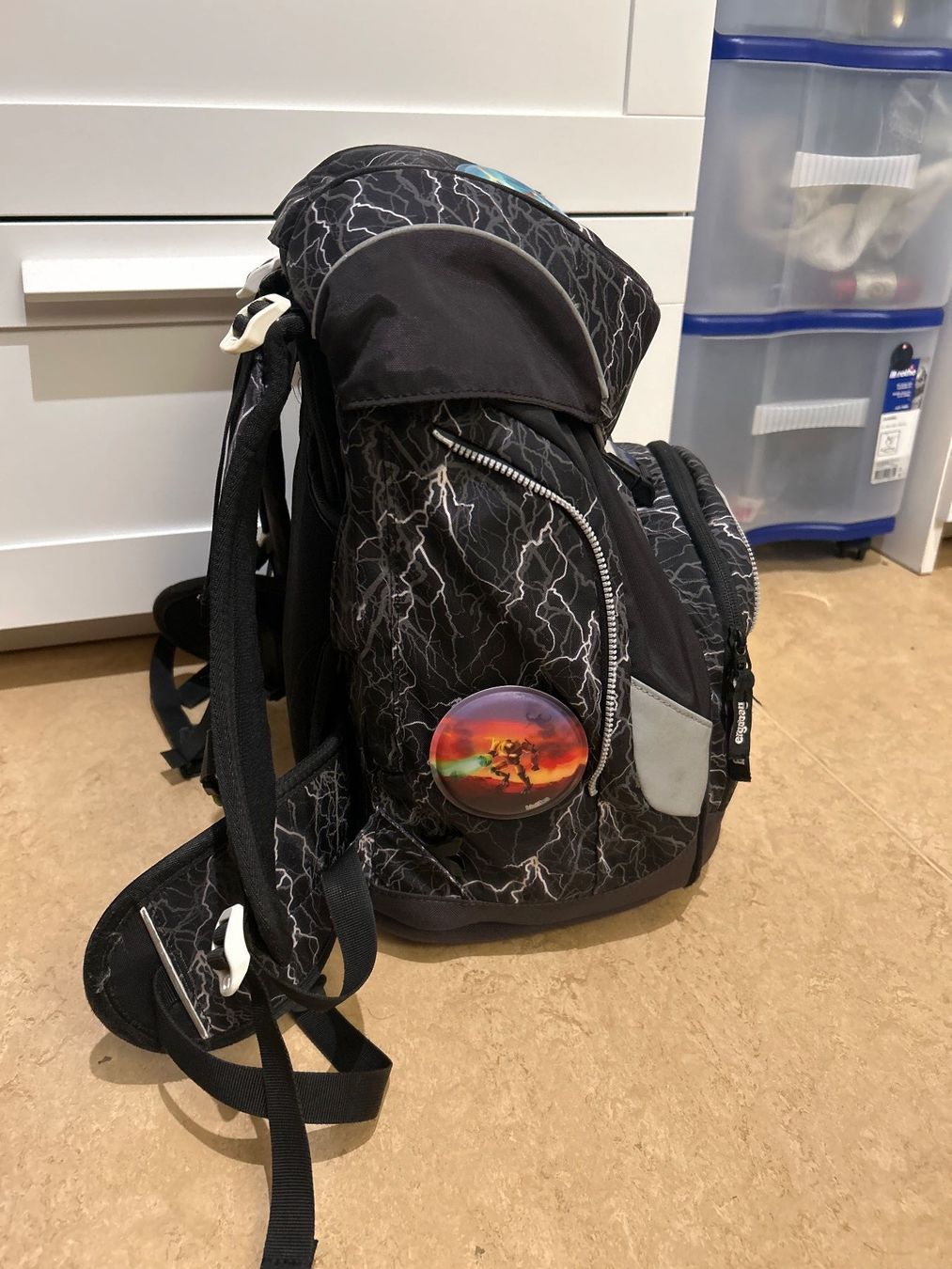 Ergobag Sacs & sacs à dos: Ergobag Rucksack Blitz Design, reflektierend – D'occasion à Guntershausen par Gloominati 1