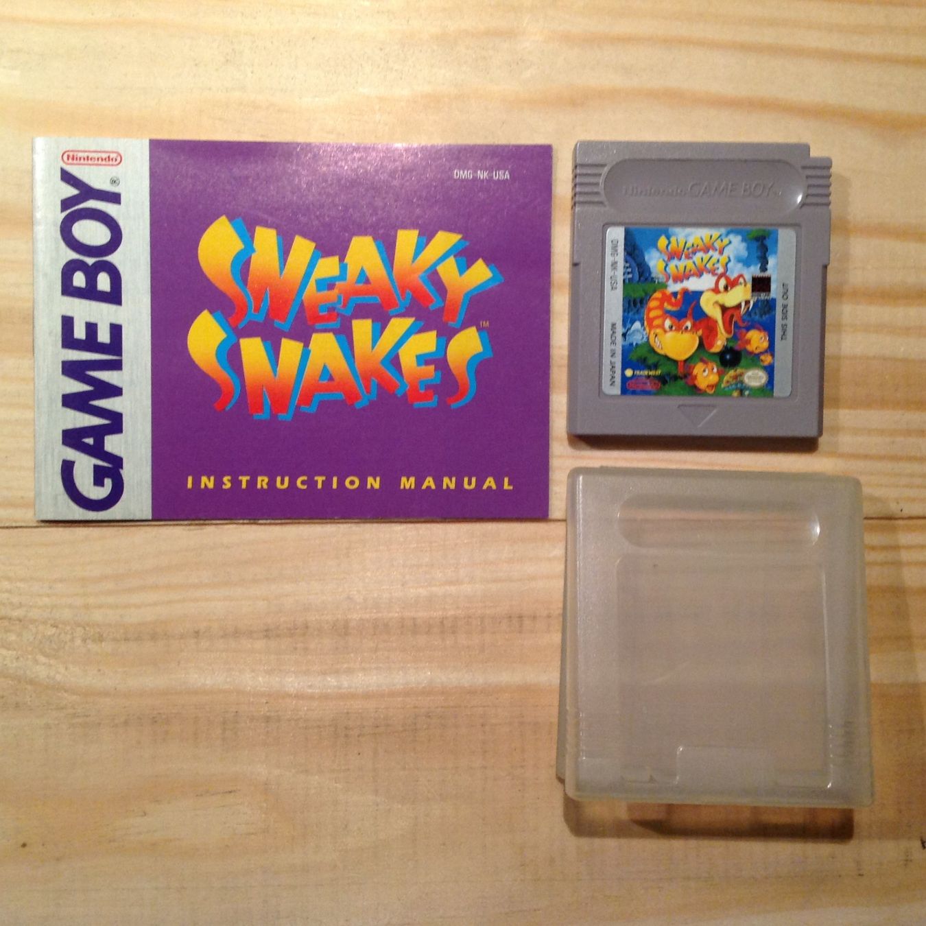 Nintendo Giochi: game boy nintendo - Sneaky Snakes + instruction – Usato da Vuiteboeuf venduto da broticaire