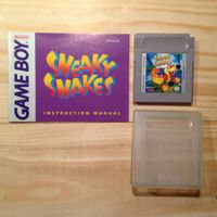 game boy nintendo - Sneaky Snakes + instruction