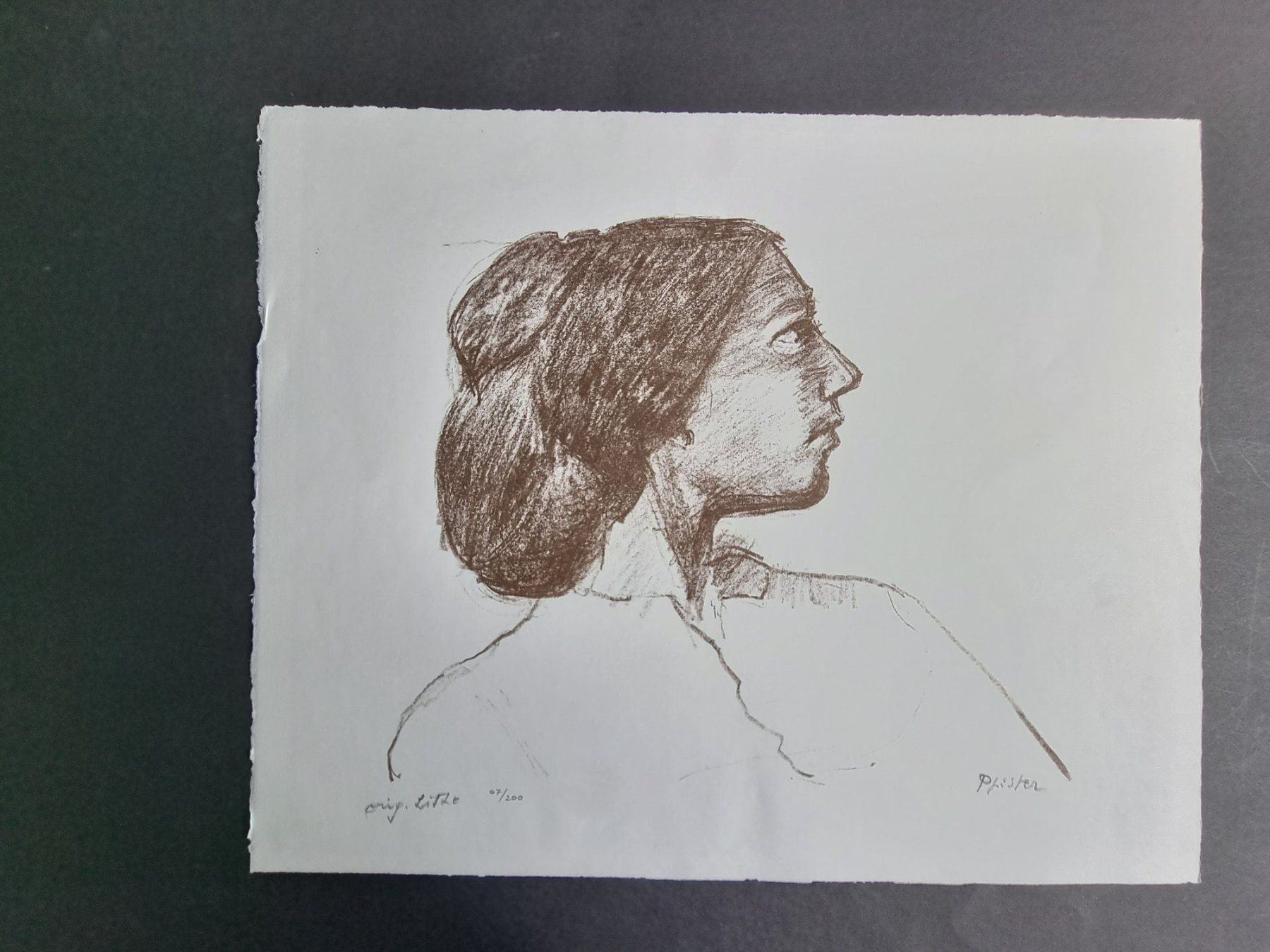 Grafica & Litografie: PFISTER LITHOGRAPHIE SIGNIERT NUMMERIERT – Usato da Gersau venduto da grafik-kunst