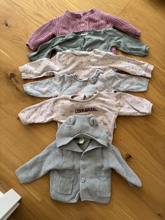 Mädchen Pullover, Jacken Grösse 74 6 Stück