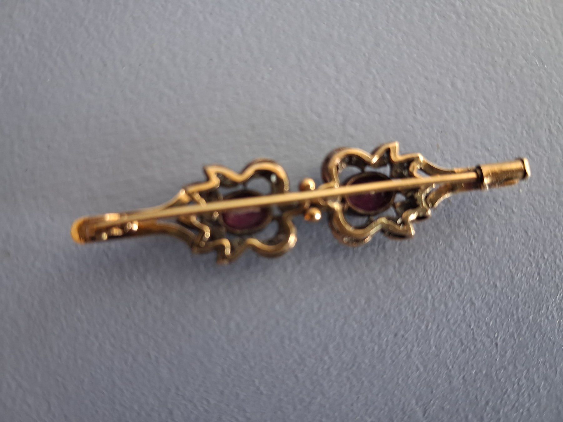 Spille & Fermagli: Brosche Gold Jugendstil – Usato da Thun venduto da gabiname 2