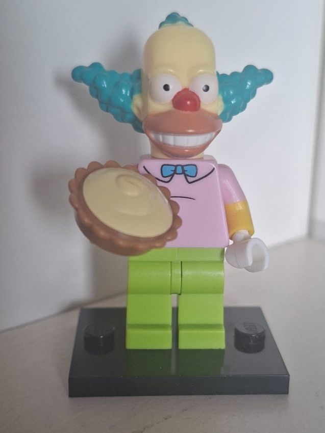 Lego Kit di costruzioni: 71005 Lego Minifiguren Simpson - Krusty der Clown – Usato da Kriens venduto da Red_Sparrow