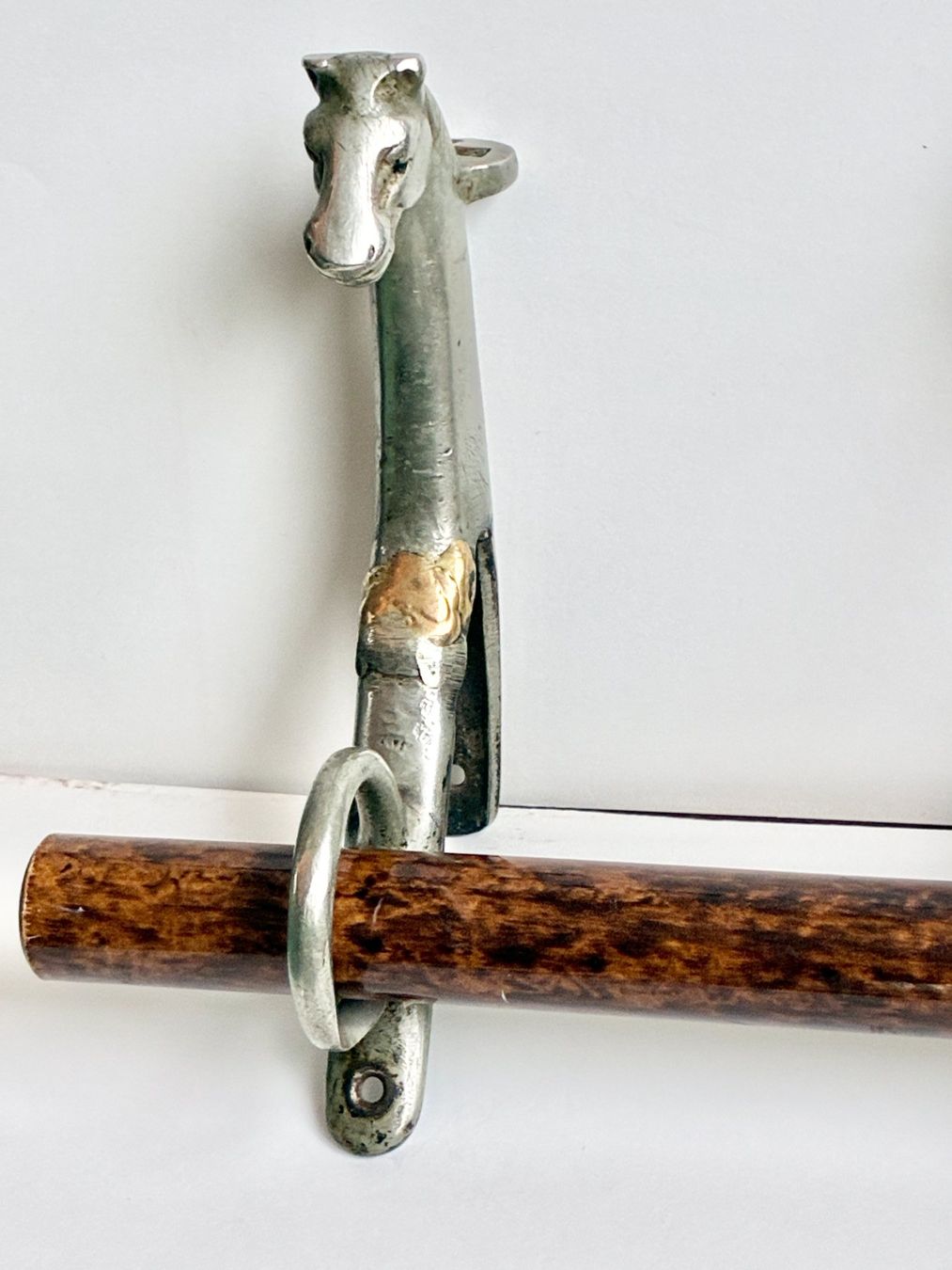 Tutte le decorazioni: 2 antike Kummet Spitzen Gold/Silberfarben – Usato da Kloten venduto da Nephty 1