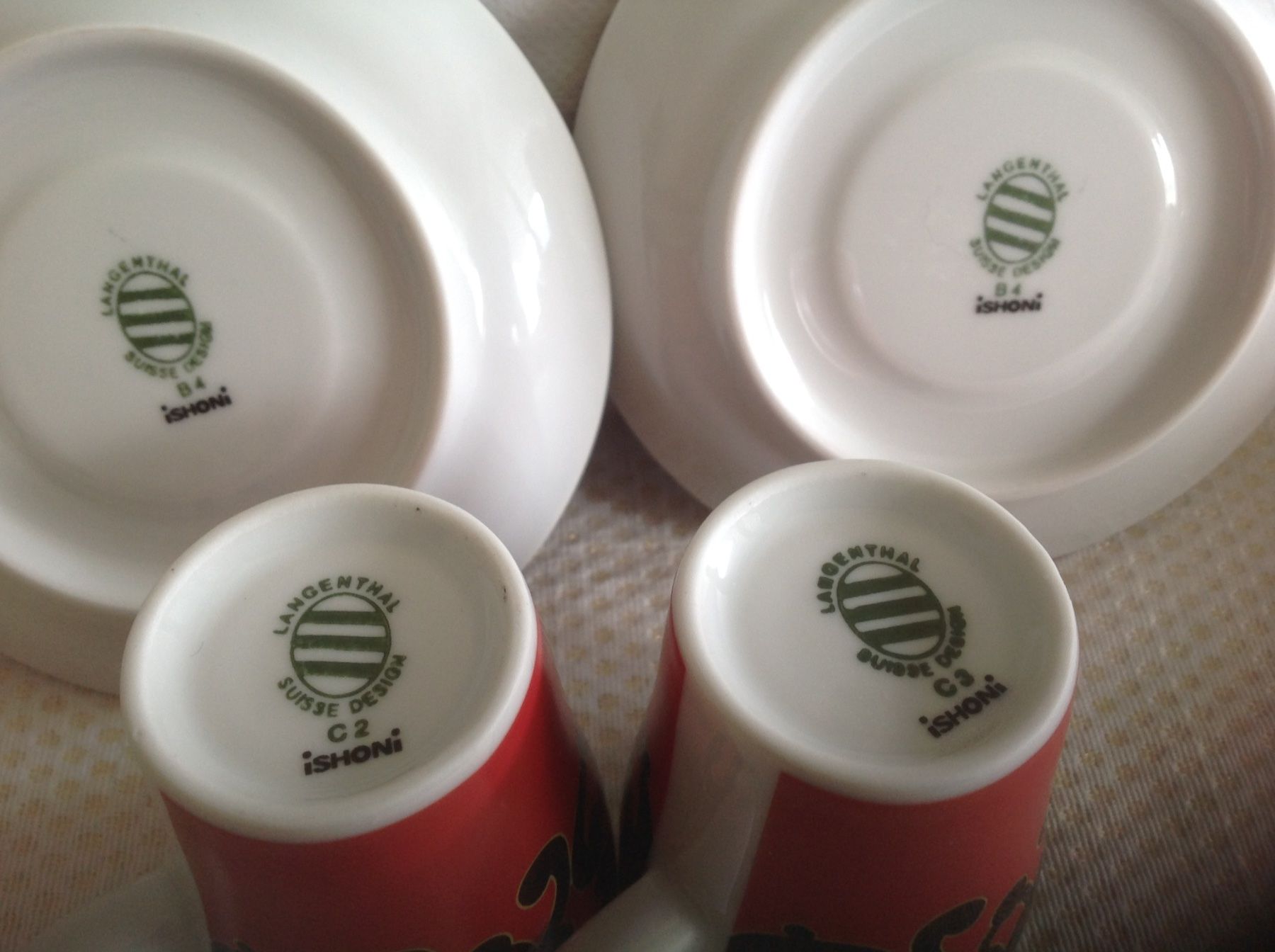 Tazze: Langenthal - ishoni - tasses espresso – Usato da Sion venduto da accroshoes 3