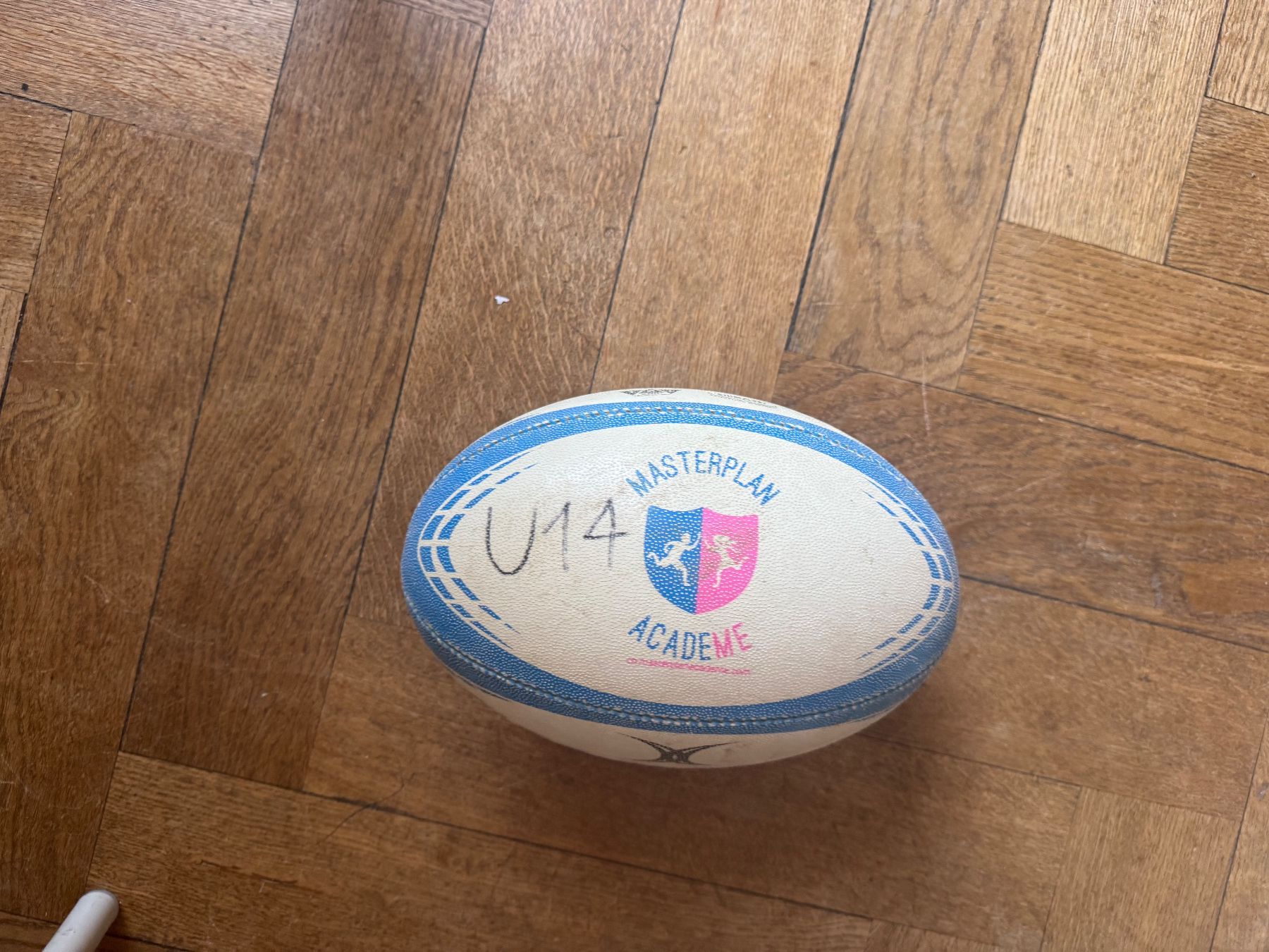 Palloni: Customised Rugby training Ball( Gilbert) – Usato da Küssnacht am Rigi venduto da andreapass 3