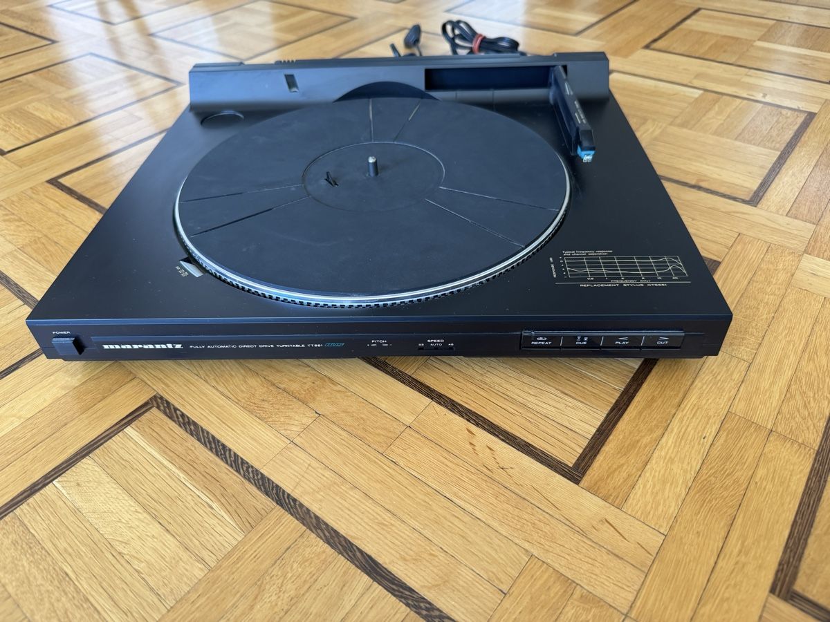 Giradischi: Marantz TT 551 fully automatic direct drive turntable – Difettoso da Luzern venduto da gparadise1