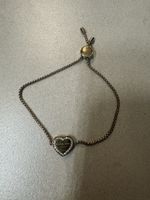 Bracelet Michael Kors cœur doré avec strass état neuf
