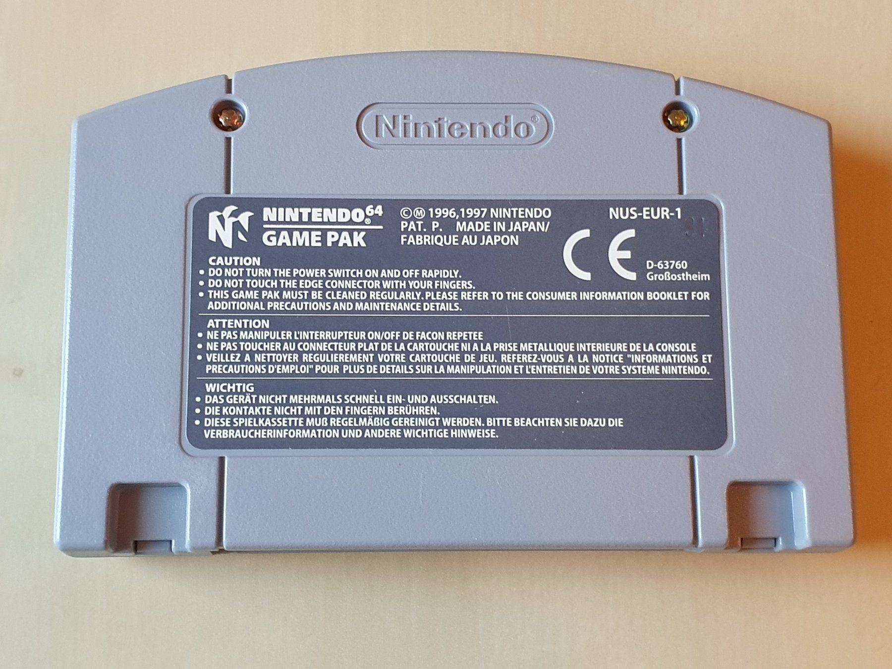 Nintendo Giochi: Forsaken – Usato da Stansstad venduto da collectorsshop 1