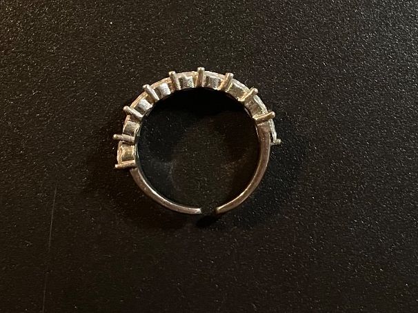 Anelli: Ring Strass Silber verstellbar – Usato da Zürich venduto da lil_x7ky 1