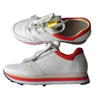 Gr 37.5 GABOR COMFORT Sneaker optifit Reissverschluss weiss