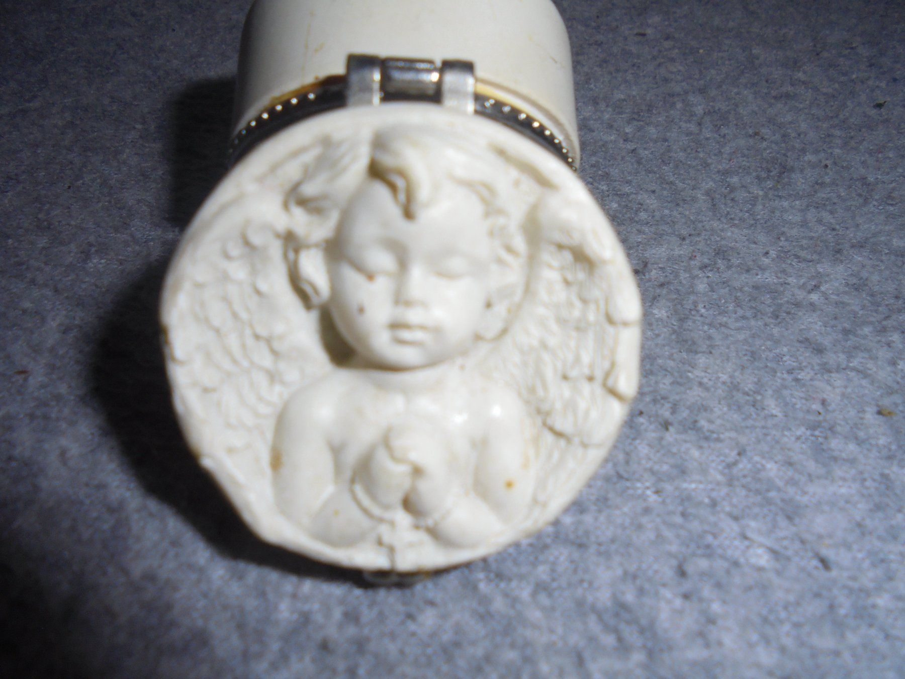 Statuette: Engel Dose Betender Engel Schmuckdose Vintage Sha... – Usato da Rüschegg-Heubach venduto da Ofen111 4