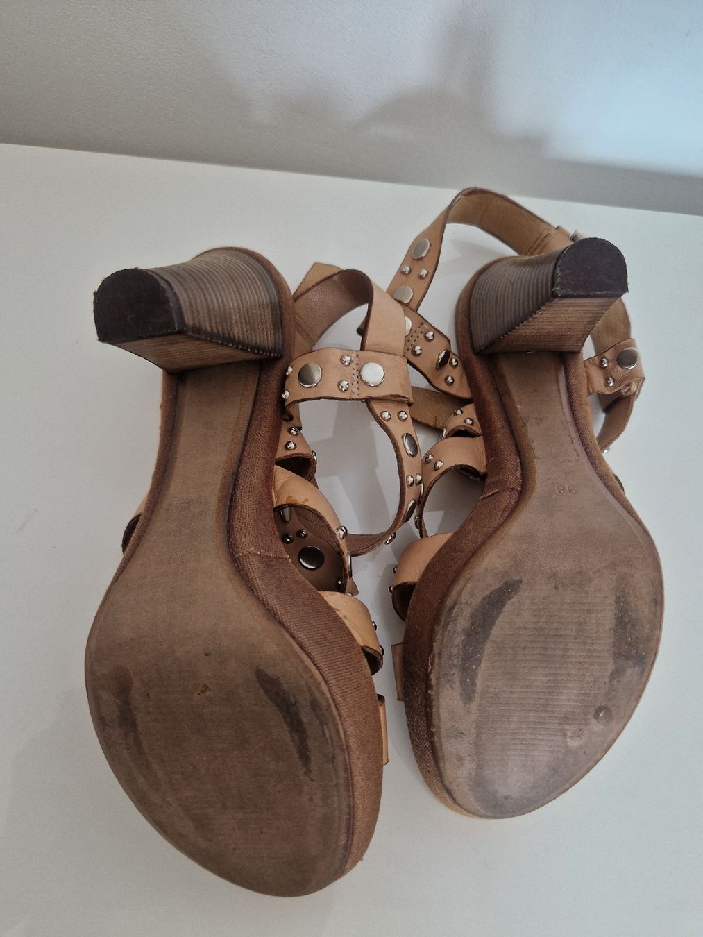 Damenschuhe: High Heels Sandale mit Nieten von Passito – Gebraucht aus Küsnacht ZH von 2011_ 8