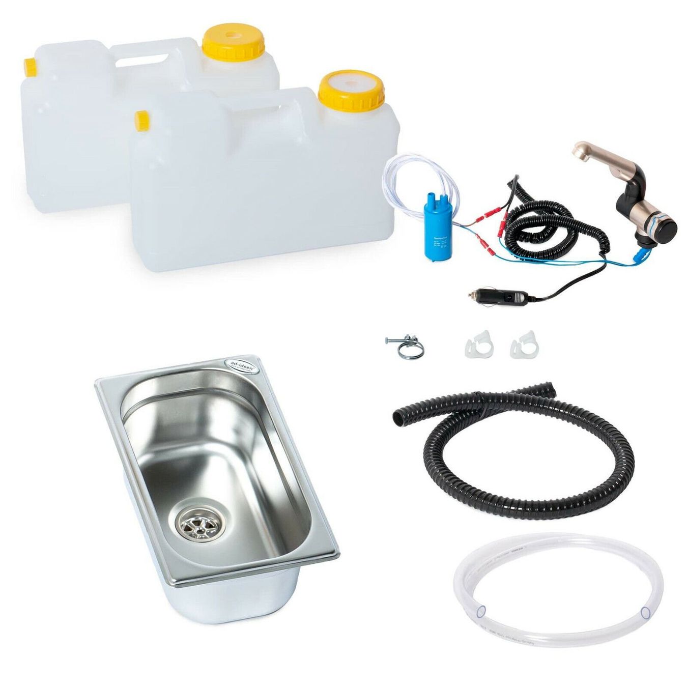 Igiene: 12 Volt Camping Spüle 265x160x100mm – Nuovo e nell'imballaggio originale da Bottighofen venduto da zaap