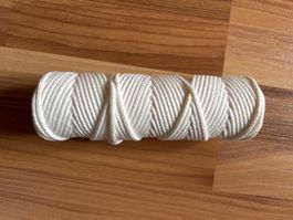 Docht  für Kerzen weiss 20 m neu