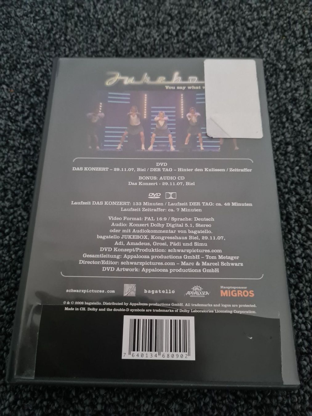 Tutti i DVDs: JUKEHSX(8740) – Usato da Ruswil venduto da jan_bxl5 1