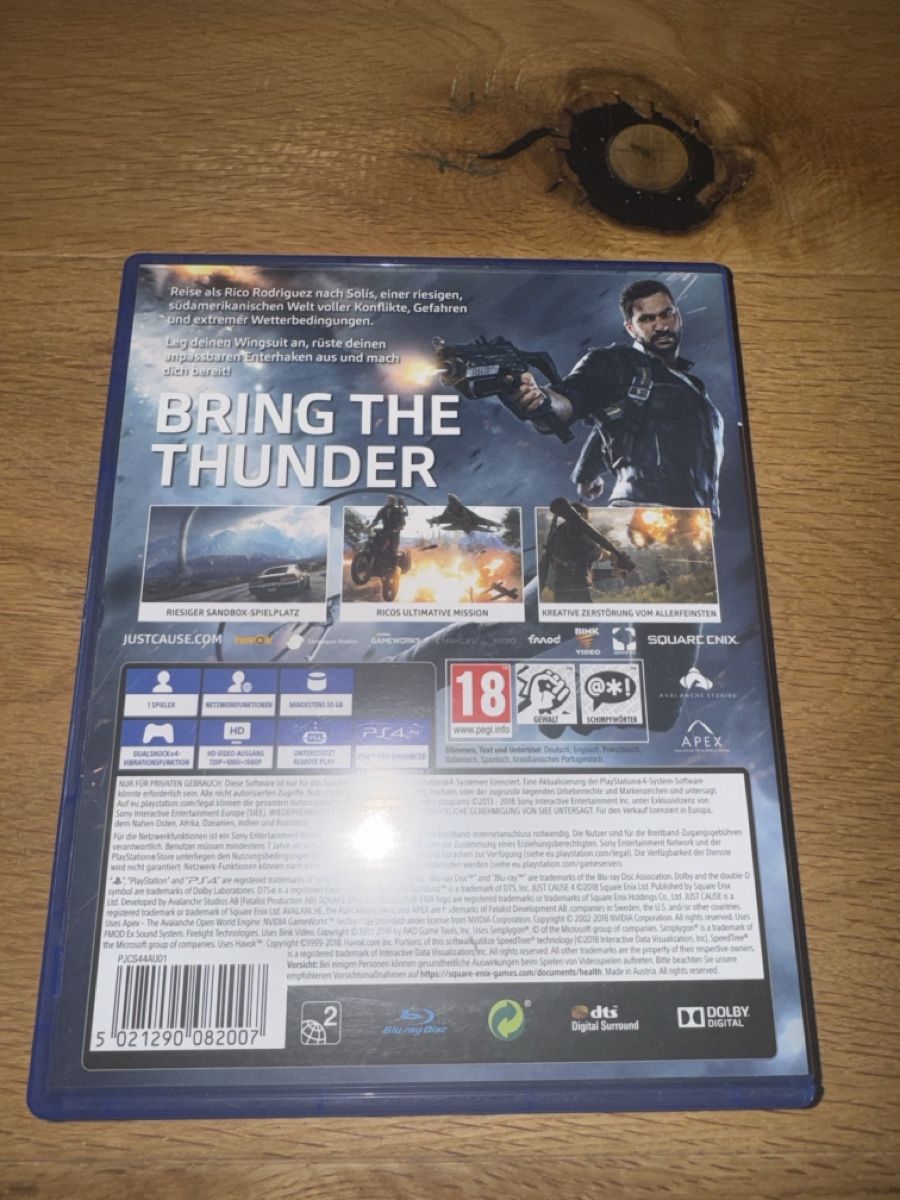 Sony Spiele: Just Cause 4 PS4 – Gebraucht aus Laupen BE von WinterSnow 1