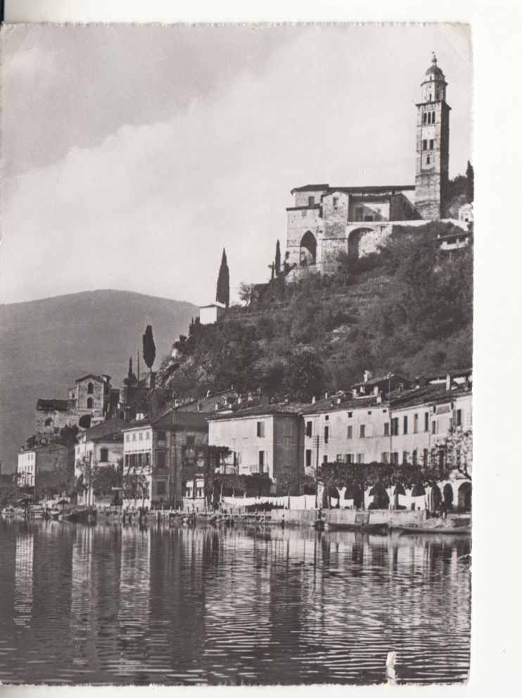 Cartoline postali: Morcote 1954 – Usato da Bürglen TG venduto da StampGraf