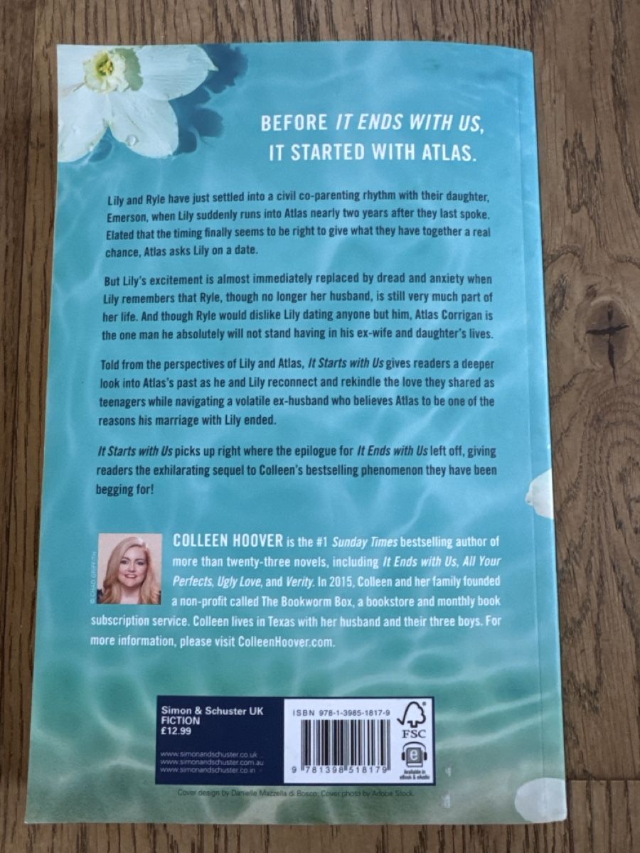 Libri: Colleen Hoover It Starts With Us – Nuovo (secondo la descrizione) da Thalwil venduto da SorayaA7 1