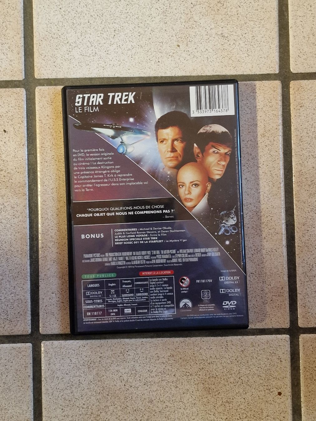 Alle DVDs: DVD Star Trek, le film - Remastérisé – Gebraucht aus Echallens von mal_z665 1