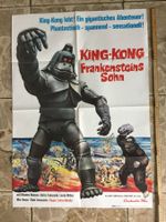 altes orig. Kino Film Plakat Poster KING KONG / FRANKENSTEIN