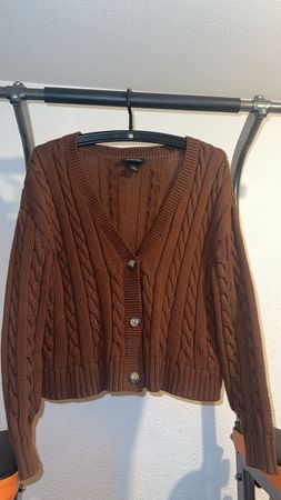 Strickjacke braun XXL