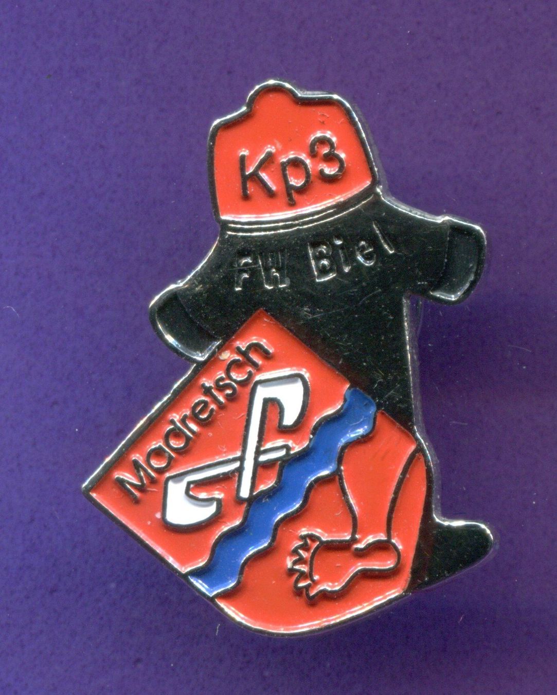Placchette & Badge: Feuerwehr  BIEL – Usato da Winterthur venduto da Sammleroase