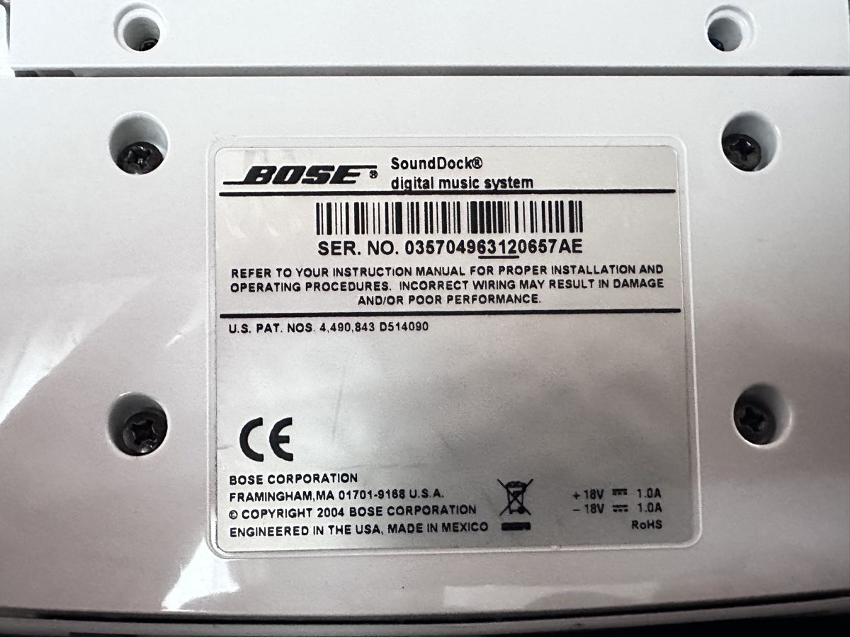 Bose Lautsprecher: Bose SoundDock Digital Music System mit Bluetooth-Adapter – Gebraucht aus Wolhusen von darmil 2