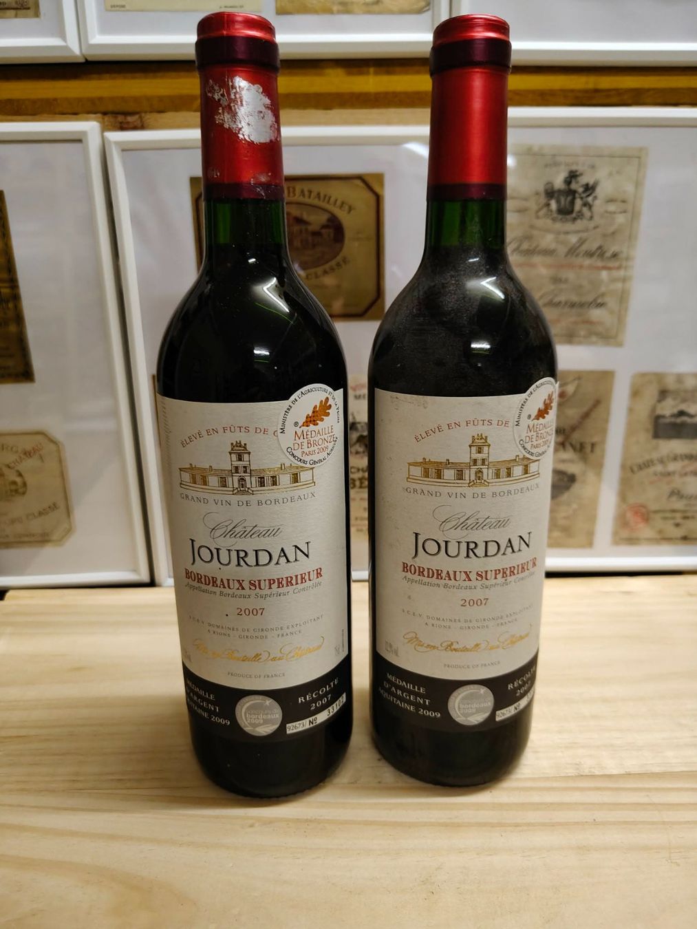 Vino: 2x 2007 CHATEAU JOURDAN – Nuovo e nell'imballaggio originale da Münchenstein venduto da weinundspirituosen 1