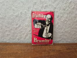 Miniatur Emailschild Brumby Likör Emaille Schild Reklame